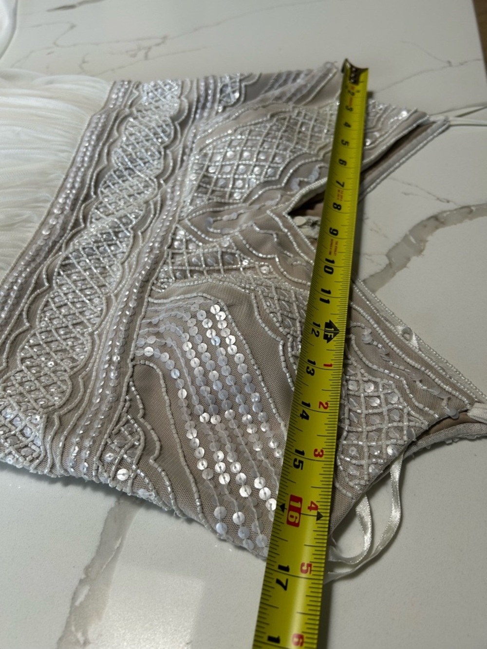 Adrianna Papell Beaded and Sequined Gown - Picture 13 of 14